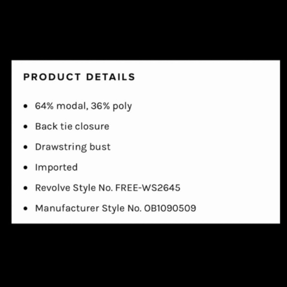 Free People Sundrop Tank. - Picture 8 of 8